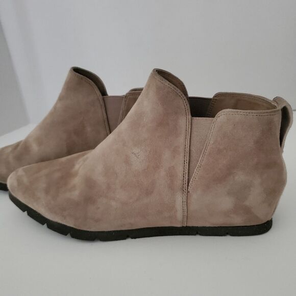 Chocolat blu Brown Suede Ankle Boots Size 7 - Picture 4 of 9